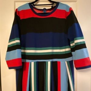 Eloquii striped dress